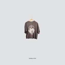 Carica l&#39;immagine nel visualizzatore di Gallery, Haveone t-shirt over grigio con stampa 90% cotone Art TFW-P011
