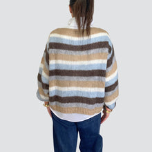Carica l&#39;immagine nel visualizzatore di Gallery, Haveone maglia barca rigata lana mohair Art MPQ-M284

