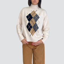 Carica l&#39;immagine nel visualizzatore di Gallery, Haveone maglia lupetto rombi Art MPQ-P268
