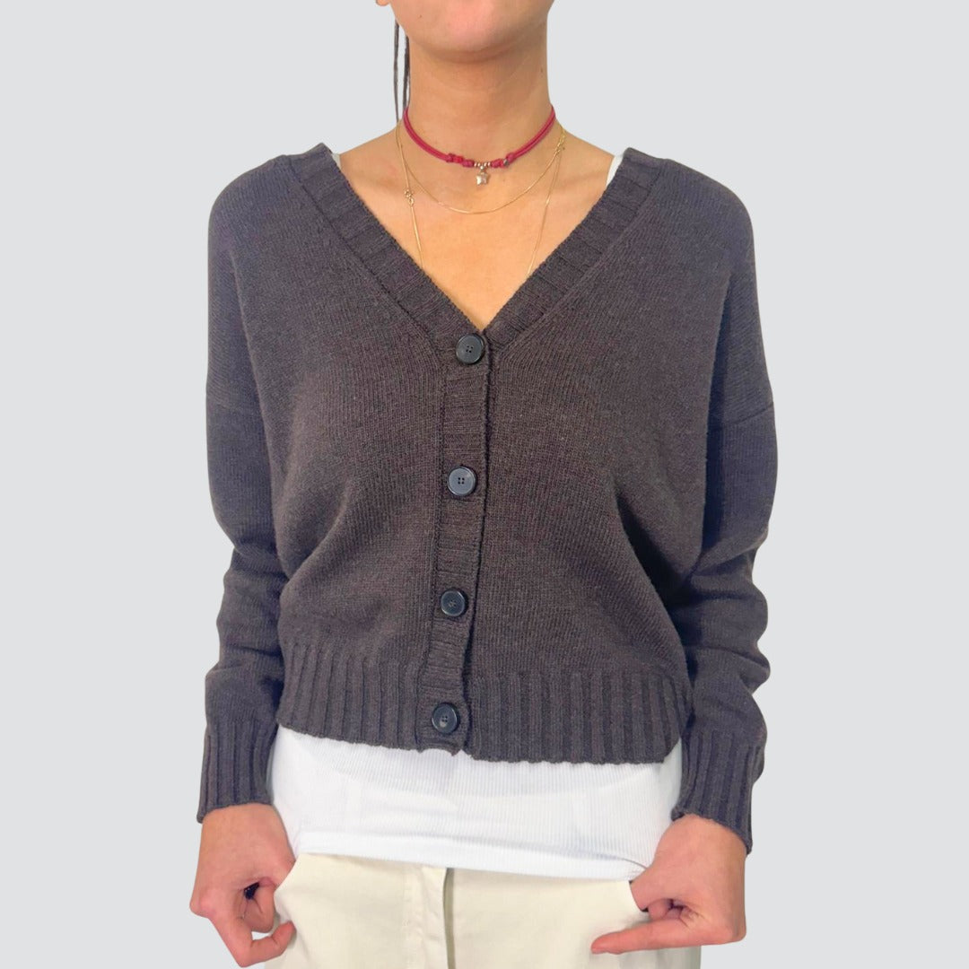 Vicolo cardigan 40% viscosa 25% lana cashmere Art Art 77104F (completo  con Art 77103F)