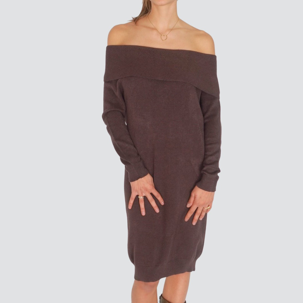 Vicolo abito scollo shiffer 50% viscosa Art 77339F