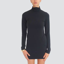 Carica l&#39;immagine nel visualizzatore di Gallery, Vicolo mini abito collo dolce vita Art UF0204
