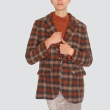 Carica l'immagine nel visualizzatore di Gallery, Haveone giacca cappotto foderata 30% lana Art KJK-P106
