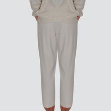 Carica l'immagine nel visualizzatore di Gallery, Haveone pantalone basic elastico retro con cintura 33% viscosa Art  PVE-P294

