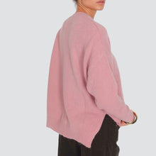 Carica l'immagine nel visualizzatore di Gallery, Haveone maglia paricollo spacchi laterali Art MPH-P250
