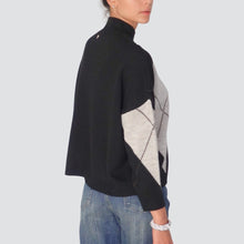 Carica l'immagine nel visualizzatore di Gallery, Philia loft maglia over rombi misto lana Art F01E0886
