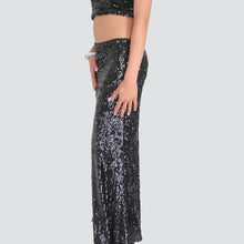Carica l'immagine nel visualizzatore di Gallery, Haveone gonna lunga sirena paillettes elastico vita Art GMA-P120
