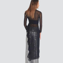 Carica l'immagine nel visualizzatore di Gallery, Haveone abito blusa lurex spacco laterale Art AVS-P069
