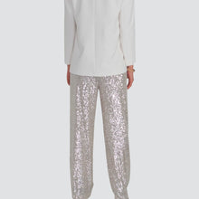 Carica l'immagine nel visualizzatore di Gallery, Tensione in pantalone palazzo paillettes Art W2P517
