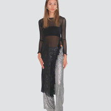 Carica l'immagine nel visualizzatore di Gallery, Haveone abito blusa lurex spacco laterale Art AVS-P069
