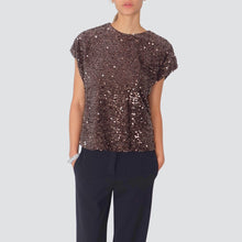 Carica l'immagine nel visualizzatore di Gallery, Tensione in maglia paillettes Art 25C4730

