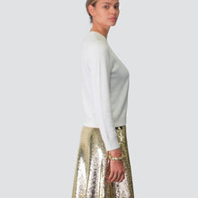 Carica l'immagine nel visualizzatore di Gallery, Vicolo maglia con patch orsetto 40% viscosa 25% lana 5% cashmere Art 77391F
