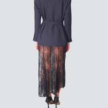 Carica l'immagine nel visualizzatore di Gallery, Vicolo gonna pizzo con coulotte Art TS0338

