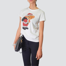 Carica l'immagine nel visualizzatore di Gallery, Vicolo t-shirt Babbo Natale 100% cotone Art RZ0249

