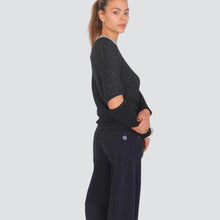 Carica l'immagine nel visualizzatore di Gallery, Haveone maglia lurex con manicotti Art MMO-P407
