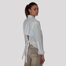 Carica l'immagine nel visualizzatore di Gallery, Vicolo camicia fiocco schiena 100% cotone Art TAB0313
