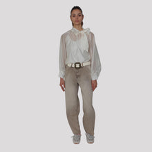 Carica l'immagine nel visualizzatore di Gallery, Vicolo jeans barrel sabbiato 99% cotone Art DAB5180
