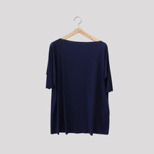 Carica l'immagine nel visualizzatore di Gallery, Vicolo maglia barchetta manica 3/4 94% viscosa taglia vivo Art UAB0060
