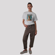 Carica l'immagine nel visualizzatore di Gallery, Vicolo pantalone modello Laila 100% cotone Art DAB5225
