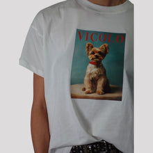 Carica l'immagine nel visualizzatore di Gallery, Vicolo t-shirt over con stampa 100% cotone Art RAB0183
