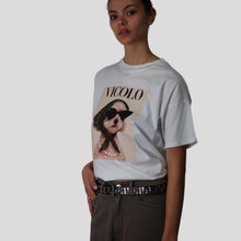 Carica l'immagine nel visualizzatore di Gallery, Vicolo t-shirt over con stampa 100% cotone Art RAB0098
