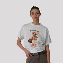 Carica l'immagine nel visualizzatore di Gallery, Vicolo t-shirt over con stampa 100% cotone Art RAB0171

