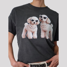 Carica l'immagine nel visualizzatore di Gallery, Vicolo t-shirt over con stampa 100% cotone Art RAB0170
