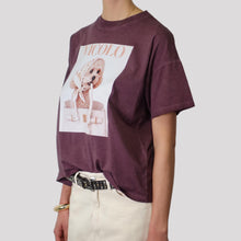 Carica l'immagine nel visualizzatore di Gallery, Vicolo t-shirt over con stampa 100% cotone Art RAB0135
