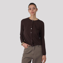Carica l'immagine nel visualizzatore di Gallery, Vicolo cardigan bottoni gioiello 100% cotone Art 2AB2088
