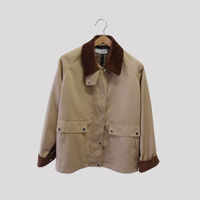 Carica l'immagine nel visualizzatore di Gallery, Haveone giacca foderata inserti velluto 53% cotone Art JNO-Q051

