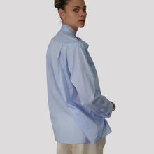 Carica l'immagine nel visualizzatore di Gallery, Vicolo camicia over fiocco 100% cotone Art TAB0341
