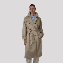 Carica l'immagine nel visualizzatore di Gallery, Vicolo trench con cintura 97% cotone Art TAB0224

