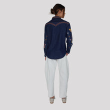 Carica l'immagine nel visualizzatore di Gallery, Tensione in pantalone baloon 100% cotone Art S26P287
