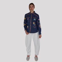 Carica l'immagine nel visualizzatore di Gallery, Tensione in pantalone baloon 100% cotone Art S26P287
