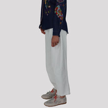Carica l'immagine nel visualizzatore di Gallery, Tensione in pantalone baloon 100% cotone Art S26P287
