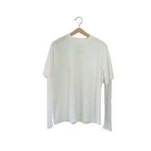 Carica l'immagine nel visualizzatore di Gallery, Vicolo t-shirt over manica pizzo 95% cotone Art UAB0146
