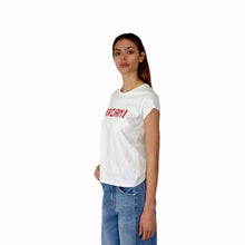 Carica l'immagine nel visualizzatore di Gallery, Vicolo t-shirt ricamo BACIAMI 100% cotone Art RAB0166
