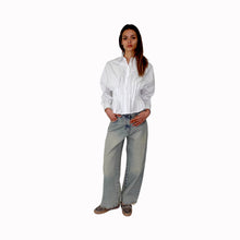 Carica l'immagine nel visualizzatore di Gallery, Haveone jeans Bella fondo sfrangiato 100% cotone Art PLS-Q029
