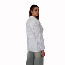 Carica l'immagine nel visualizzatore di Gallery, Haveone camicia scollo V con pieghe 62% cotone Art CVS-Q037
