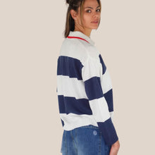 Carica l'immagine nel visualizzatore di Gallery, Haveone maglia rigata 50% cotone Art MFP-Q097
