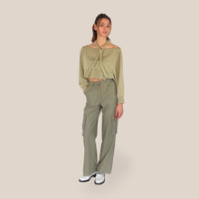 Carica l'immagine nel visualizzatore di Gallery, Haveone pantalone tasconi 20% viscosa Art PMI-Q021
