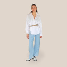 Carica l'immagine nel visualizzatore di Gallery, Haveone jeans Bella applicazione laterale 100% cotone Art PLS-Q023
