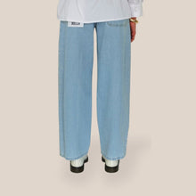 Carica l'immagine nel visualizzatore di Gallery, Haveone jeans Bella applicazione laterale 100% cotone Art PLS-Q023
