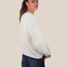 Carica l'immagine nel visualizzatore di Gallery, Haveone cardigan 3 bottoni 50% cotone Art JIT-Q007
