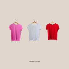 Carica l'immagine nel visualizzatore di Gallery, Vicolo t-shirt basic 100% cotone Art UAB0083
