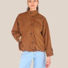 Carica l'immagine nel visualizzatore di Gallery, Haveone bomber suede over elastico fondo Art KMA-Q027
