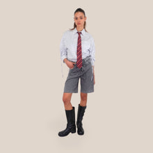 Carica l'immagine nel visualizzatore di Gallery, Vicolo bermuda jeans modello Nerea con laccio 100% cotone Art DAB5058

