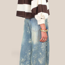 Carica l'immagine nel visualizzatore di Gallery, Philia Loft jeans baloon vintage 100% cotone Art D02E0390
