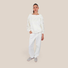 Carica l'immagine nel visualizzatore di Gallery, Philia Loft pantalone felpa elastico vita 80% cotone Art V02A0510 ( felpa V02A0525 V)
