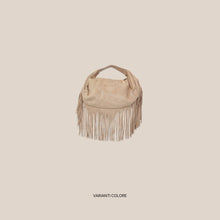 Carica l'immagine nel visualizzatore di Gallery, Susy Mix mezza luna con frangia con tracolla Art B0460226
